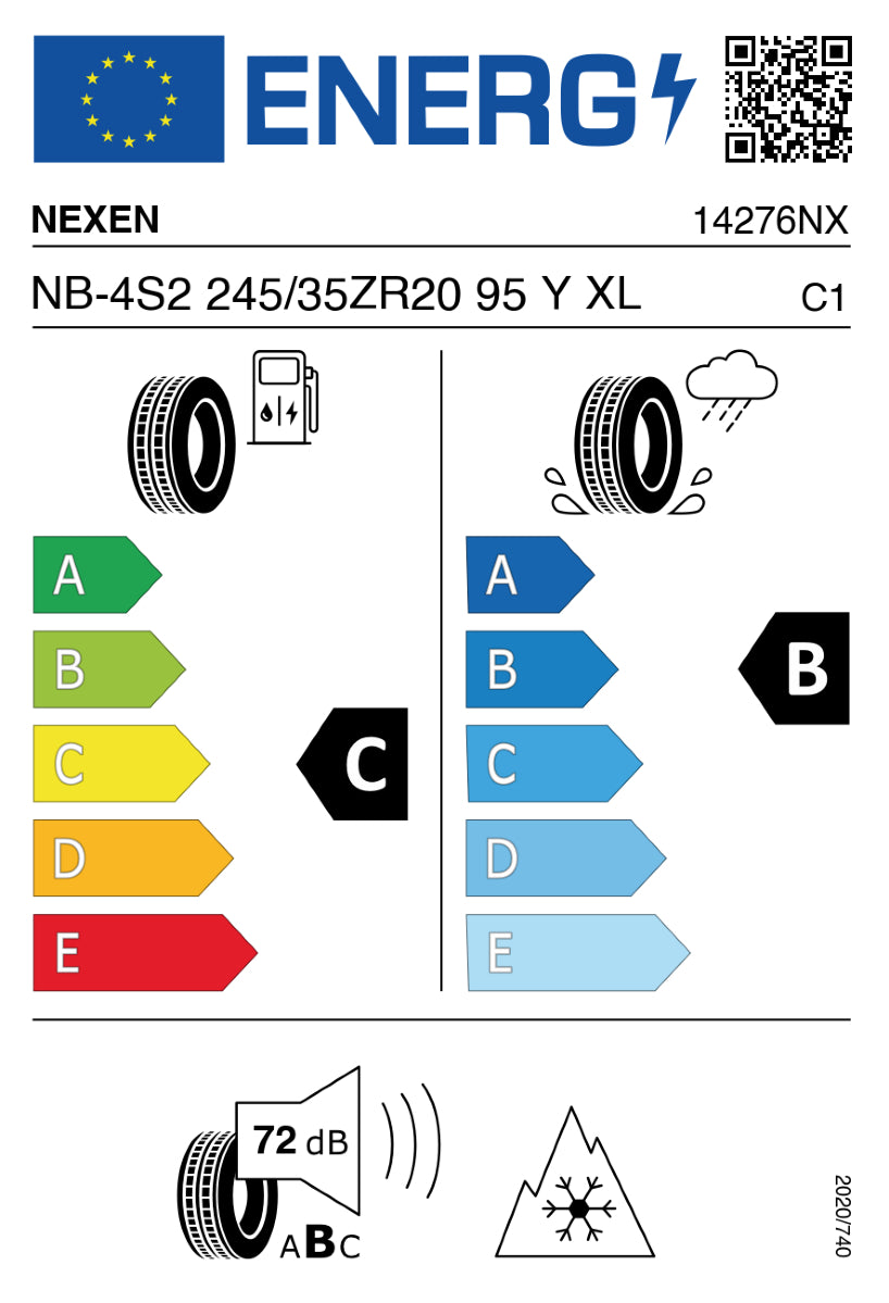 Nexen N'Blue 4 Season 2 | 245/35 R20 (95Y)