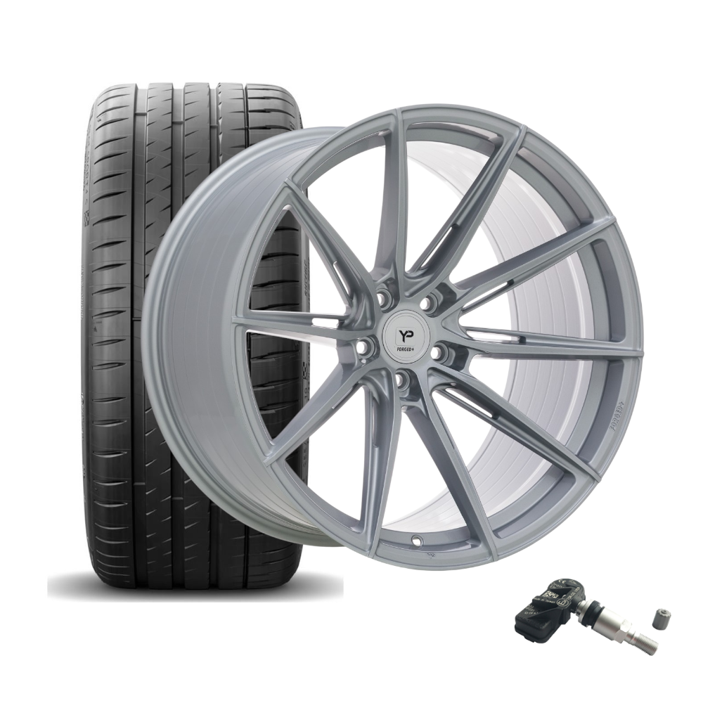 SET | YP Forged+ 2 SILBER 20" | CONTINENTAL + RDKS | MB E63/E63s (W213)