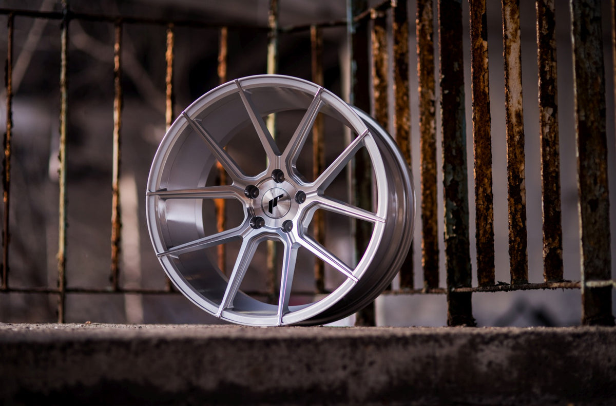 Japan Racing JR30 Silver Machined Face Felge – Ansicht 2