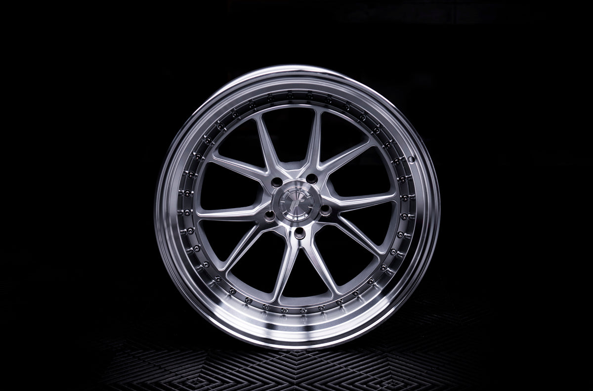 Japan Racing JR39 Silver Machined Face Felge – Ansicht 2