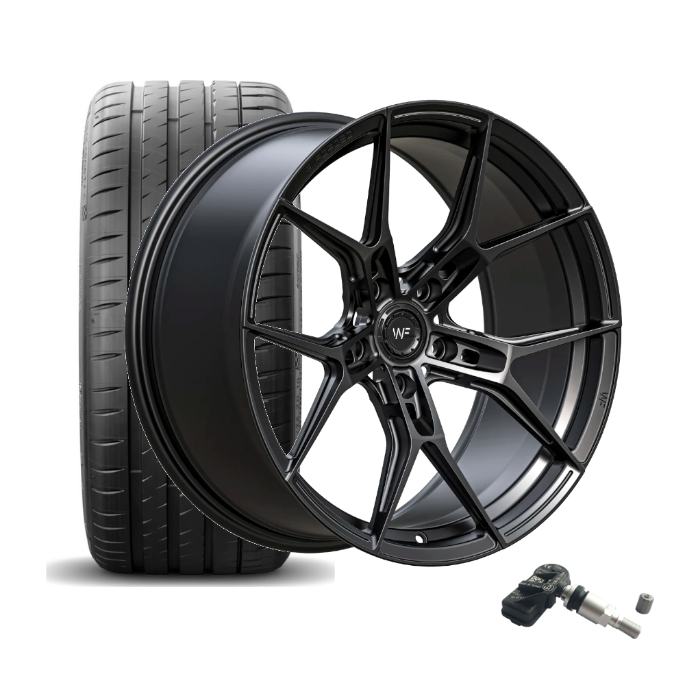 SET | WF R.1-FG DEEP BLACK 19" | MICHELIN | AUDI RS3 (8Y/GY)