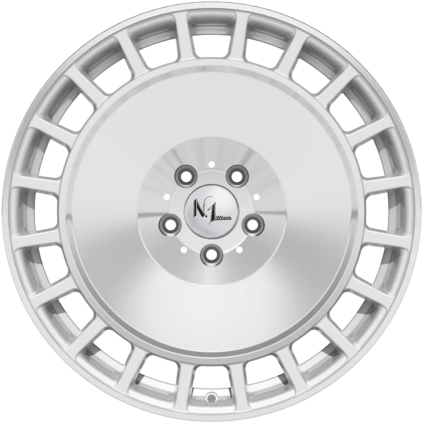 N1 Wheels Plate One PL1 | 21" | Hyper Silver Brushed Surface