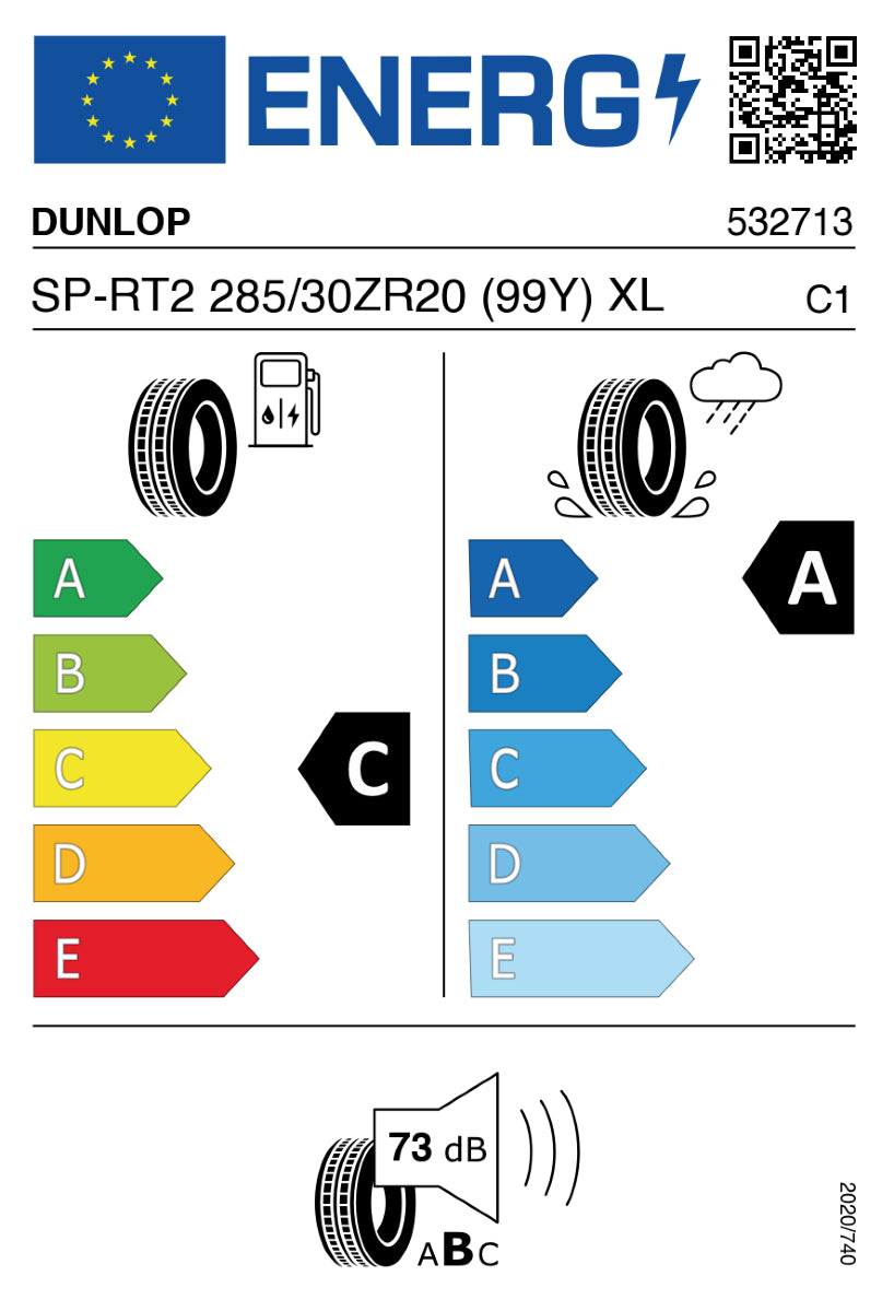 Dunlop SP Sport Maxx-RT | 285/30 R20 (99Y) XL