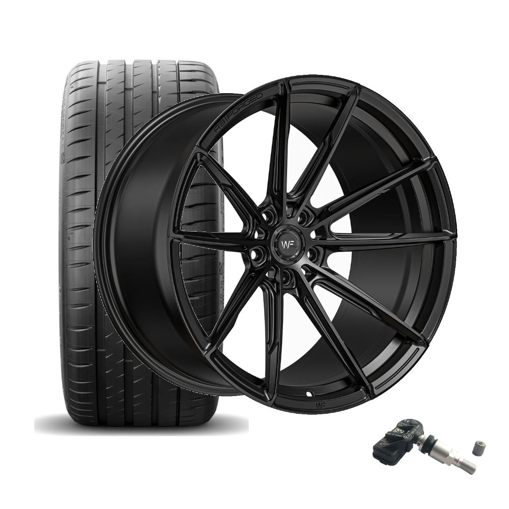 SET | WF R.3-FG DEEP BLACK 19" | MICHELIN | AUDI RS3 (8Y/GY)