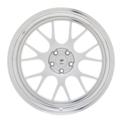 YP | Forged+ CS1.1 Ultra Deep Lip | GLOSS SATIN SILVER - Polished LIP