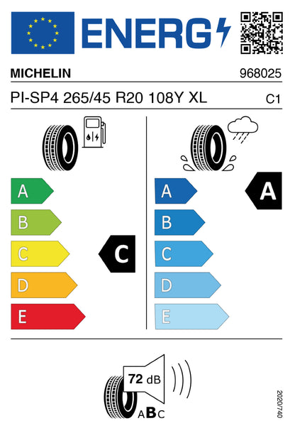 Michelin Pilot Sport 4 SUV | 265/45 R20 (108Y) XL