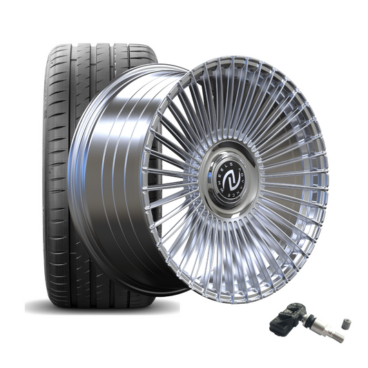 SET | ADVANCE AV5.0 CHROME 21" | HANKOOK + RDKS | MB S-Klasse (W222/W223)