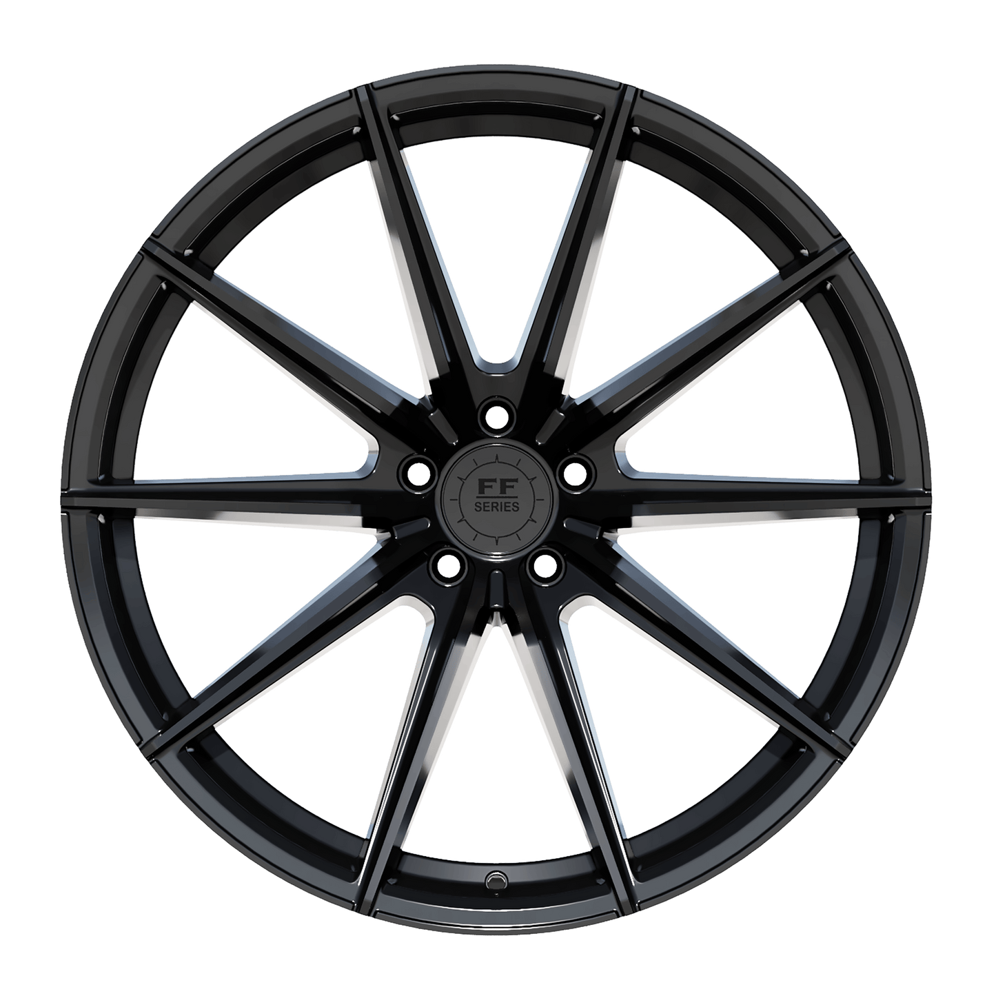 Elegance E1 FL Heavy Deep Concave | Cerchioni Nero lucido