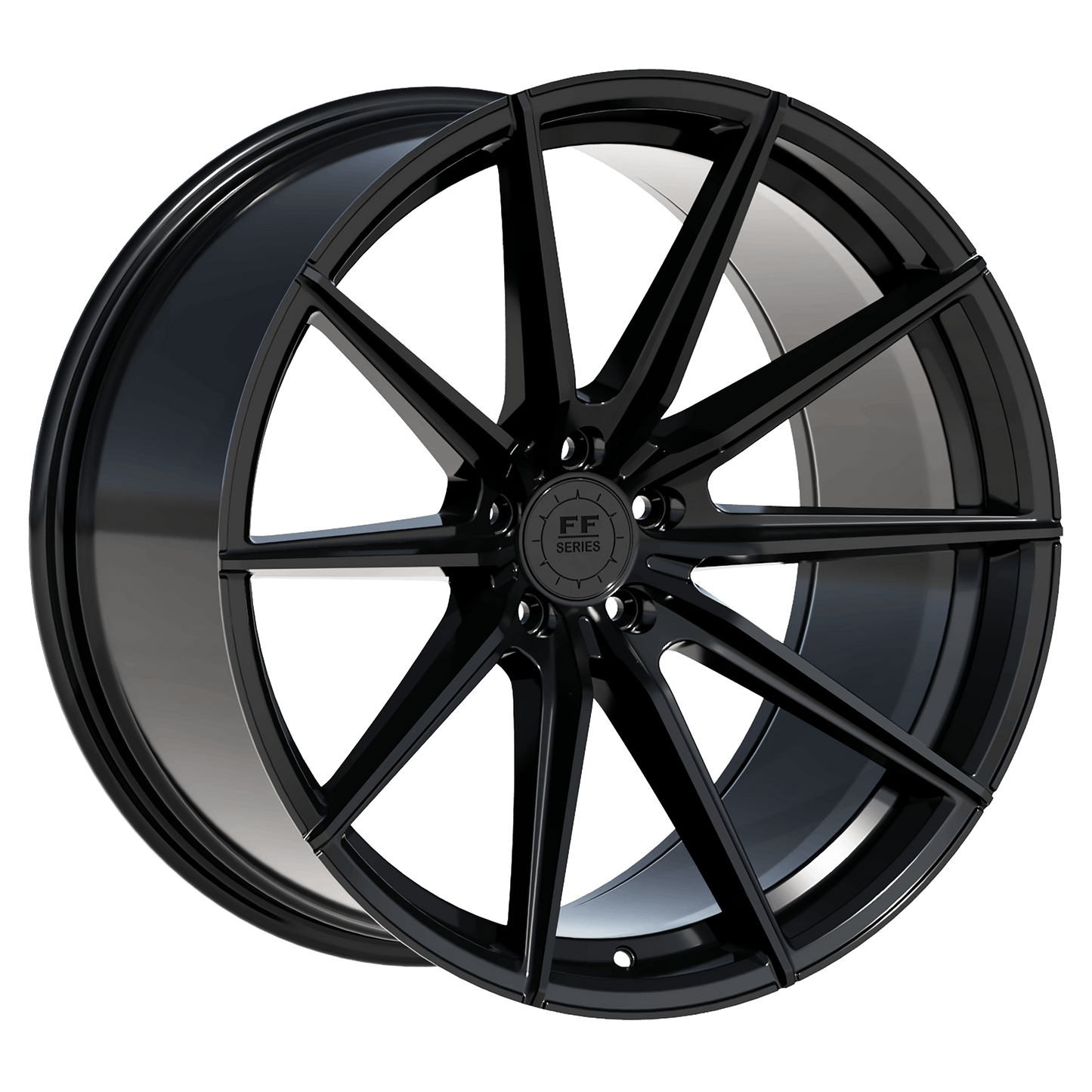 Elegance E1 FL Heavy Deep Concave | Cerchioni Nero lucido