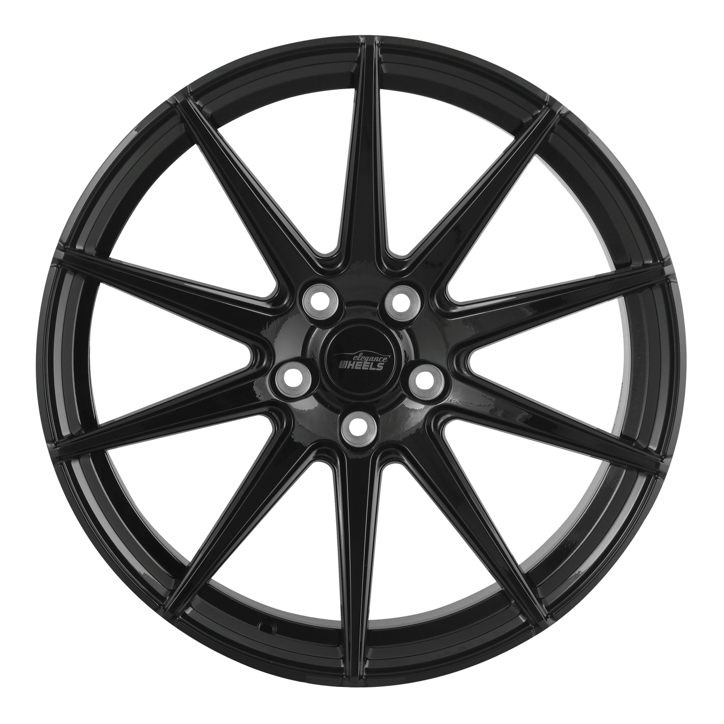 Elegance E1 FF Concave | 19x8.5 ET43 5x112 | Highloss Black