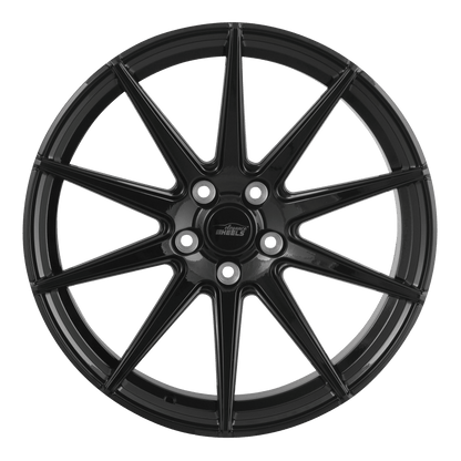 Elegance E1 FF Concave | 19x8.5 ET43 5x112 | Highloss Black