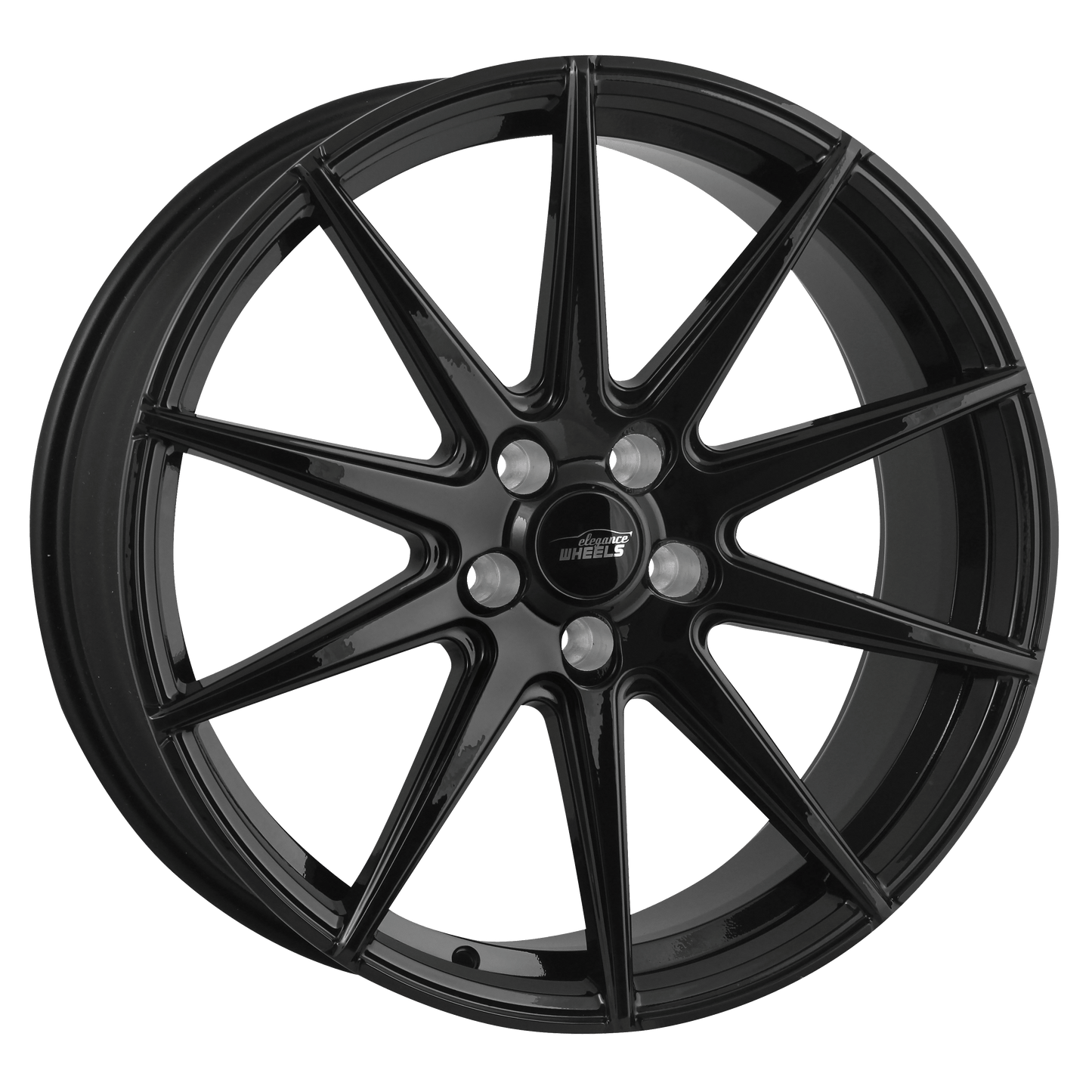 Elegance E1 FF Concave | 19x8.5 ET43 5x112 | Highloss Black