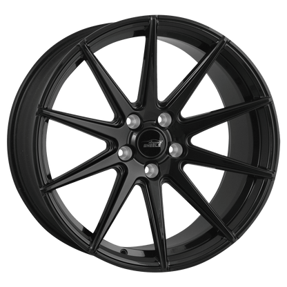 Elegance E1 FF Deep Concave | 19x9.5 ET45 5x112 | Highloss Black