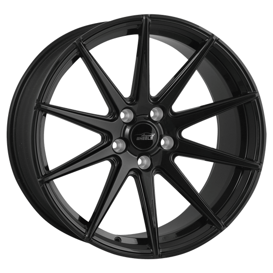Elegance E1 FF Concave | 19x8.5 ET43 5x120 | Highloss Black