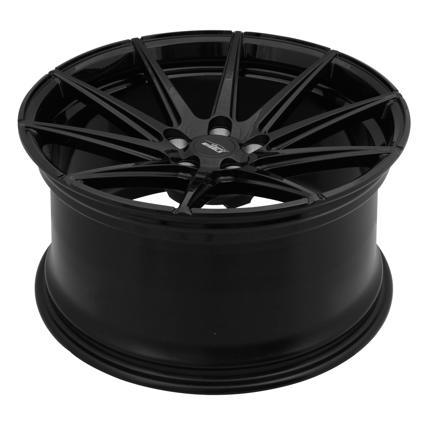 Elegance E1 FF Deep Concave | 19x9.5 ET45 5x112 | Highloss Black