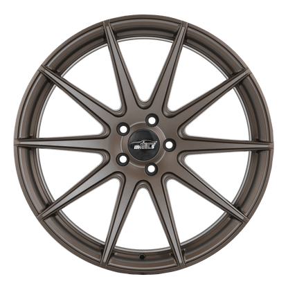 Elegance E1 FF Deep Concave | 20x10.5 ET30 5x112 | Satin Bronze