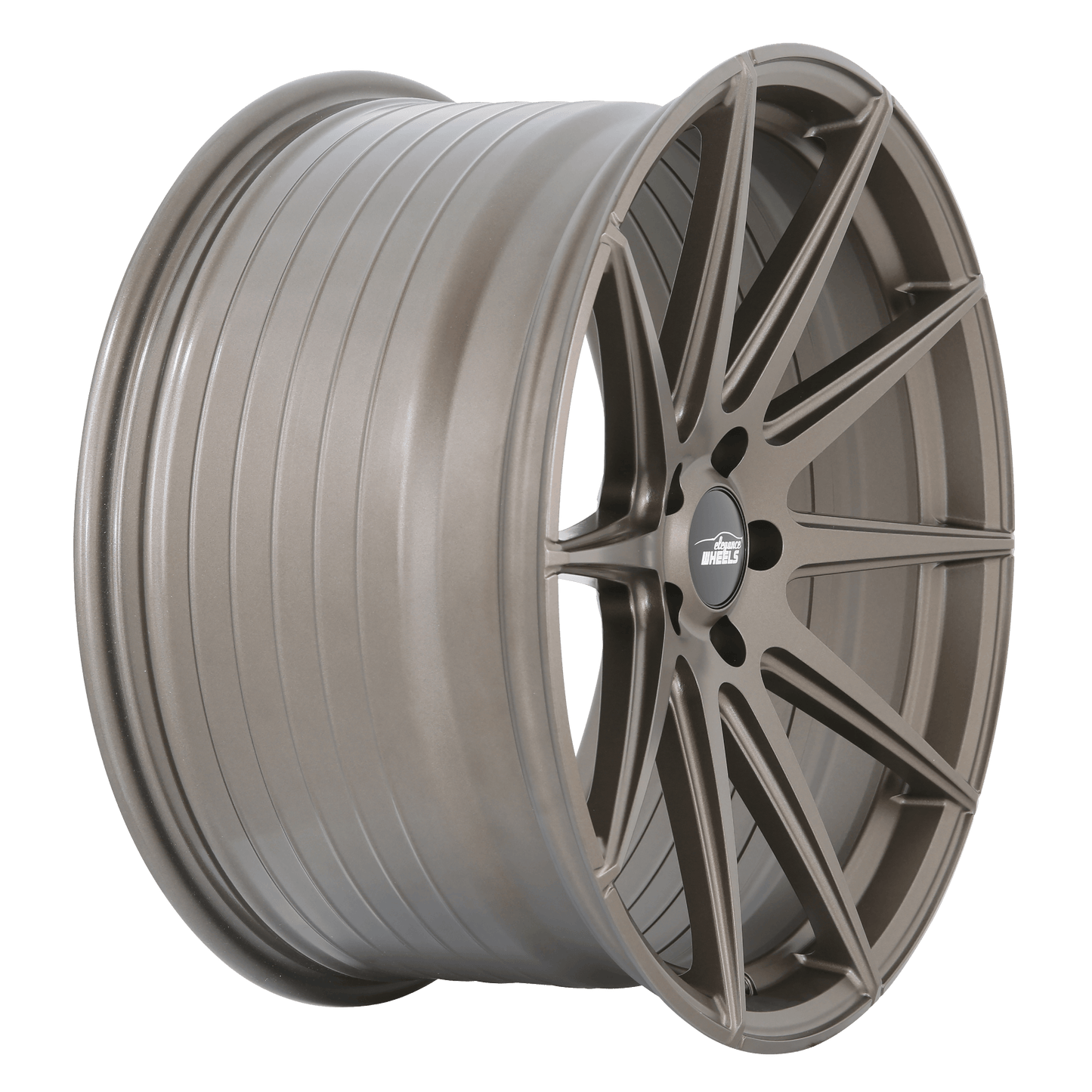 Elegance E1 FF Deep Concave | 20x10.5 ET30 5x112 | Satin Bronze