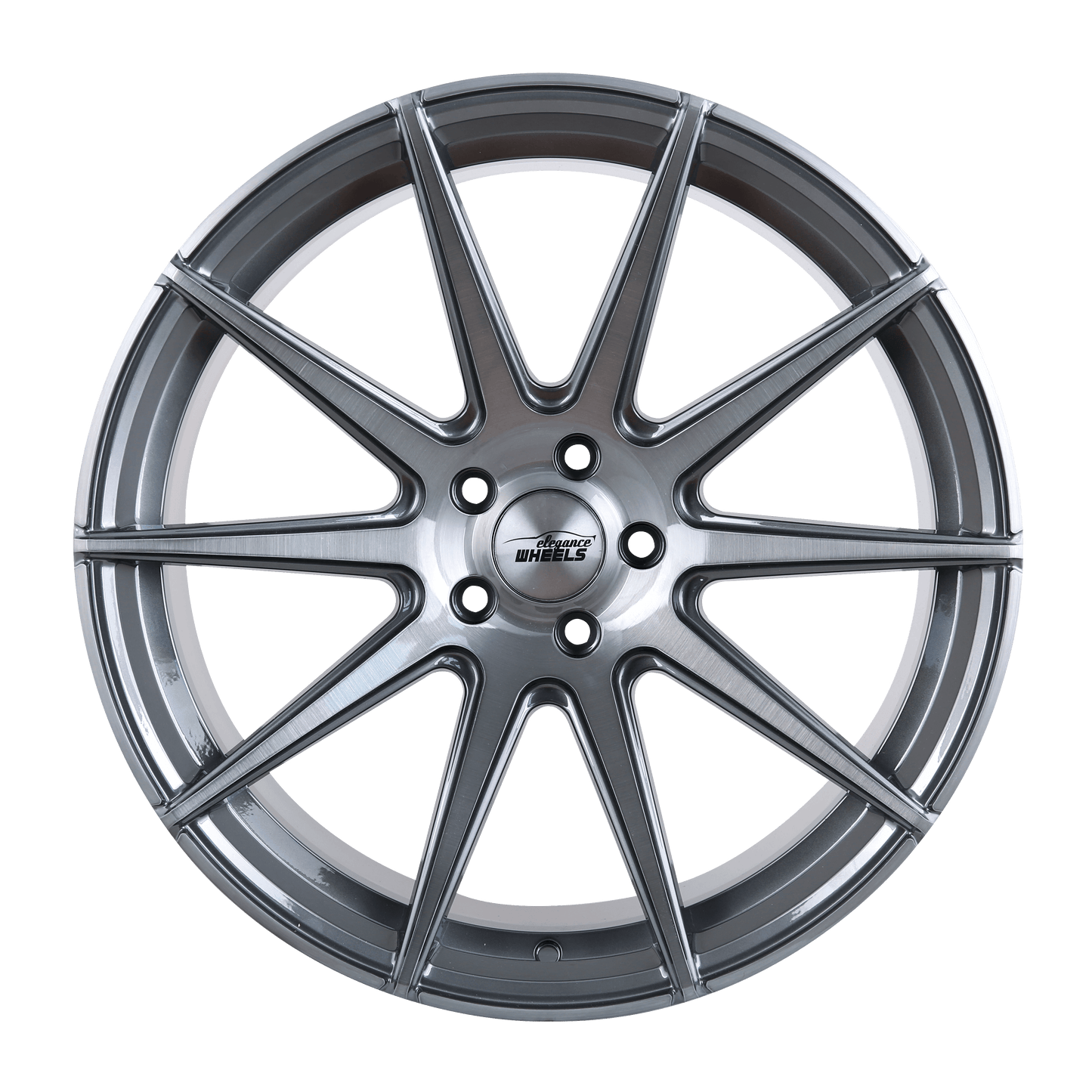 Elegance E1 FF Concave | 20x9 ET40 5x112 | Titanium Brushed