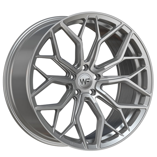 WF HE.1-FF |  21" 5x114 CMC | FROZEN SILVER (Tesla Edition)