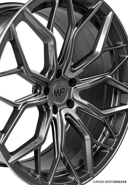 WF HE.1-FF | 21x9.0 ET25 5x112 MC | GLOSS STEEL
