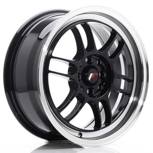 Japan Racing | JR7 | Gloss Black - Machined Lip