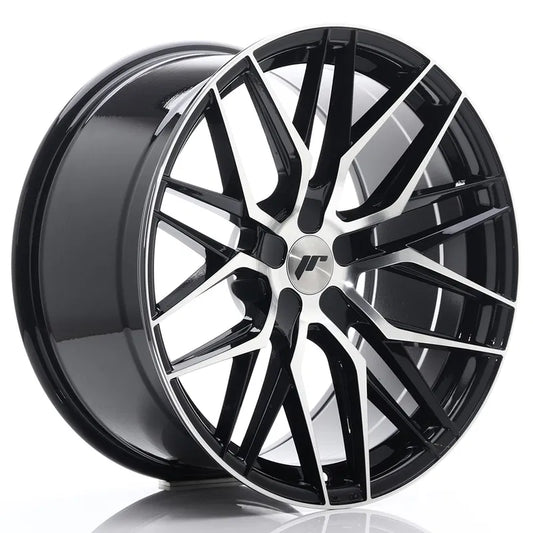 Japan Racing | JR28 | Gloss Black Machined Face