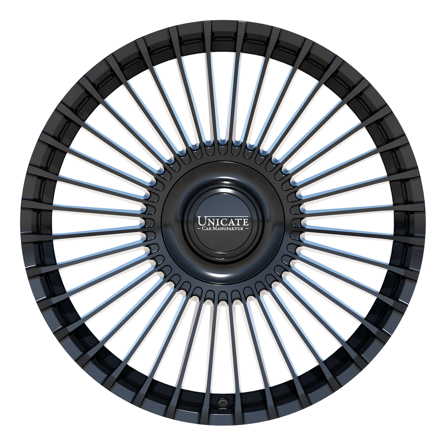 Unicate Multispoke36 | 21" | Highgloss Black