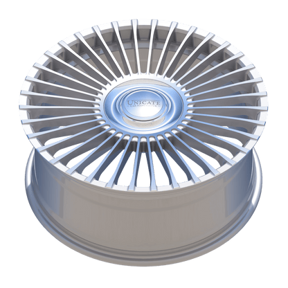 Unicate Multispoke36 | 22" | Hyper Silver Front Polished