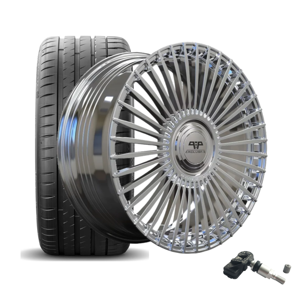 SET | PP EXCLUSIVE MV40 22" | HANKOOK + RDKS | MB S-Klasse Langversion (W222/W223)