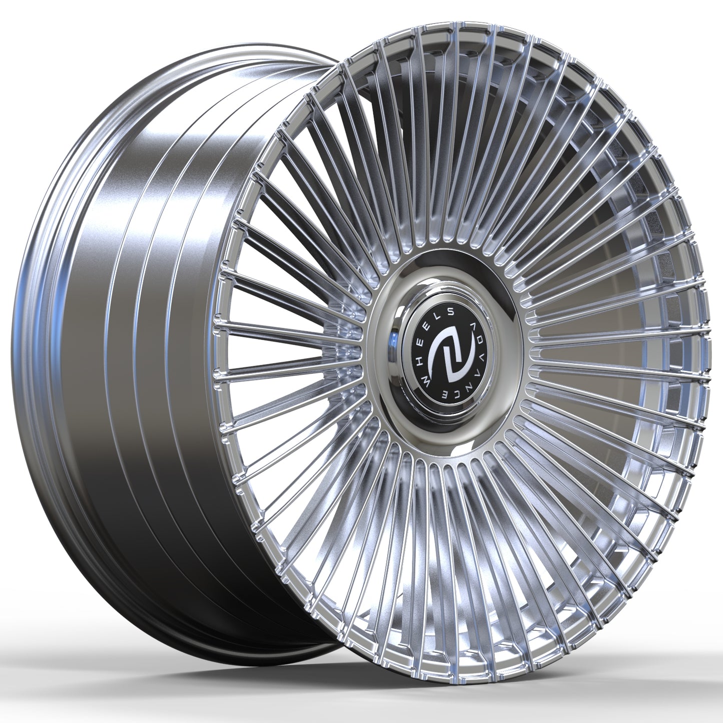 ADVANCE AV5.0 FORGED | 22x9.5 ET32 5x112 | CHROME