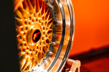 Japan Racing | JR9 | Gold - Machined Lip