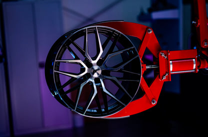Japan Racing | JR28 | Gloss Black Machined Face