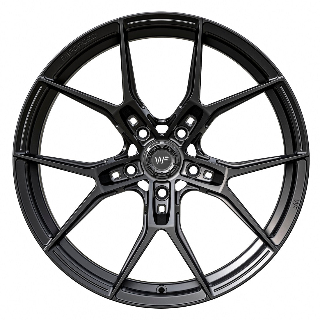 WF R.1-FG | 19X9 ET44 5x112 DC | DEEP BLACK