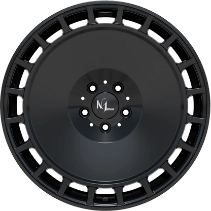 N1 Wheels Plate One PL1 | 22" | Highgloss Black