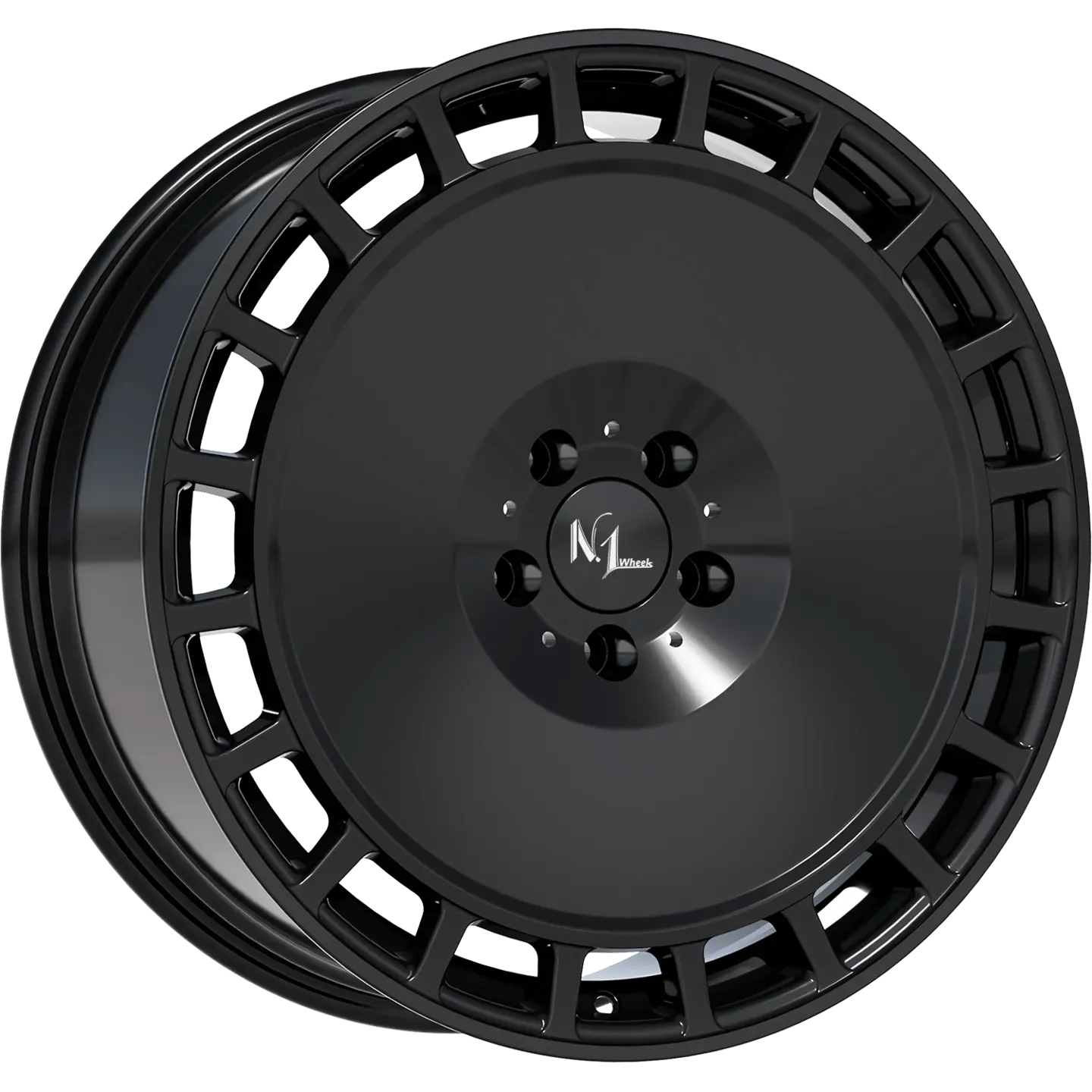N1 Wheels Plate One PL1 | 22" | Highgloss Black