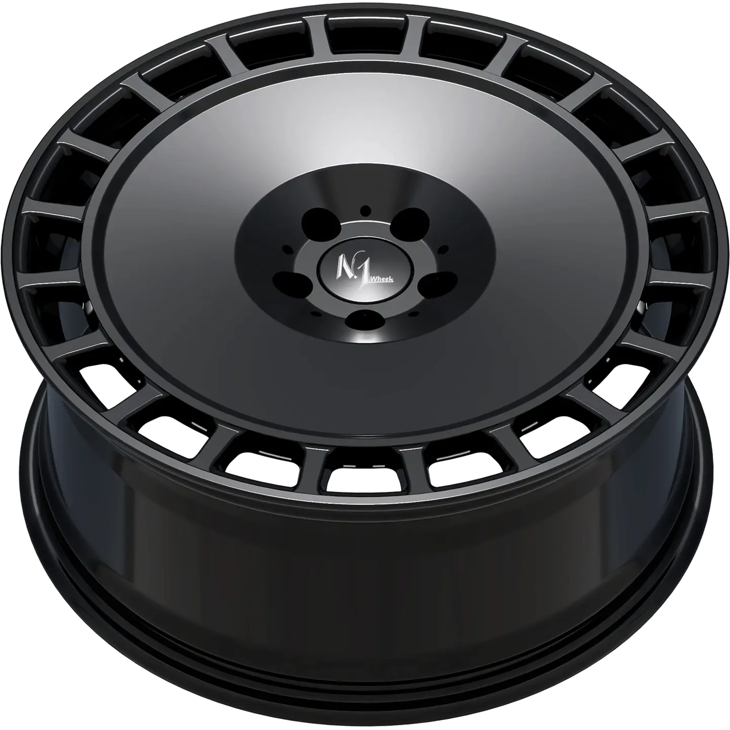 N1 Wheels Plate One PL1 | 22" | Highgloss Black