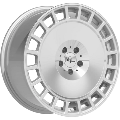 N1 Wheels Plate One PL1 | 22" | Hyper Silver Brushed Surface