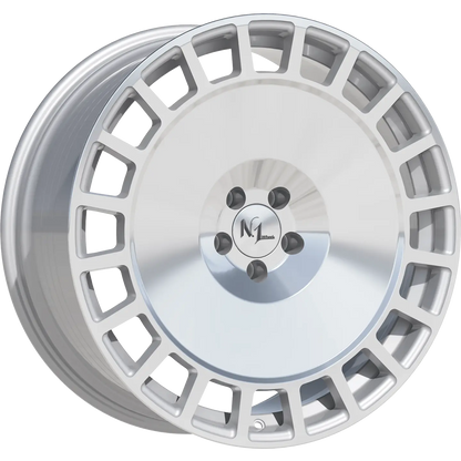 N1 Wheels Plate One PL1 | 22" | Hyper Silver Polished Surface