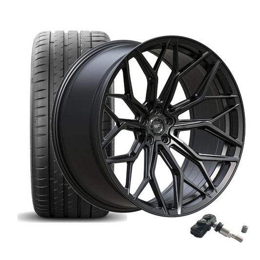 SET | WF X.HE-FF DEEP BLACK 23" | HANKOOK + RDKS | AUDI Q8/SQ8 (4M)