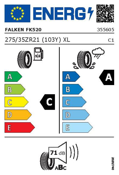 Falken Azenis FK520 | 275/35 R21 (103Y) XL