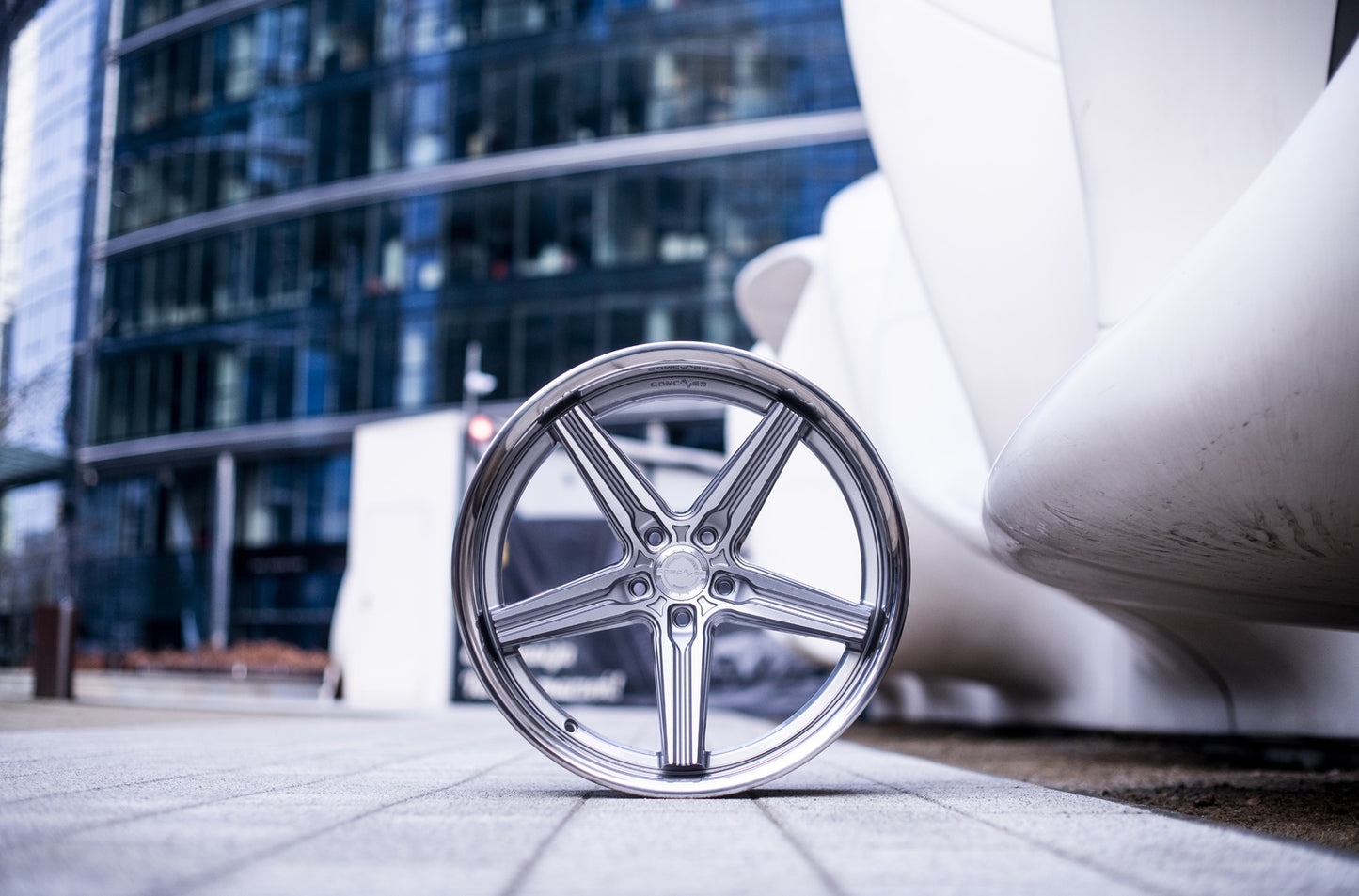 Concaver Wheels | CVR9 | Brushed Titanium
