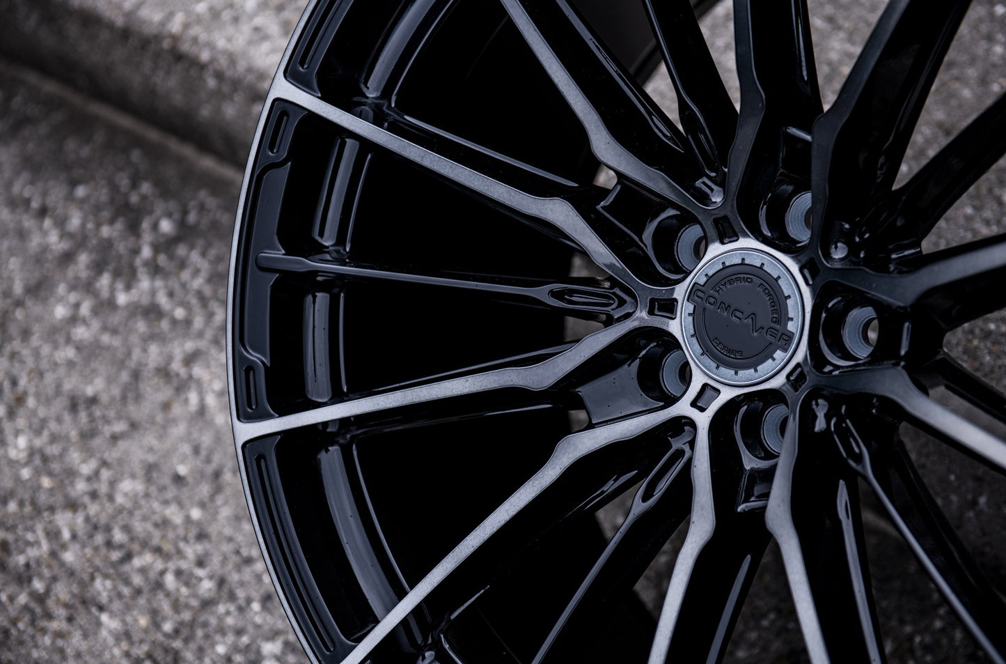 Concaver Wheels | CVR7 | Double Tinted Black