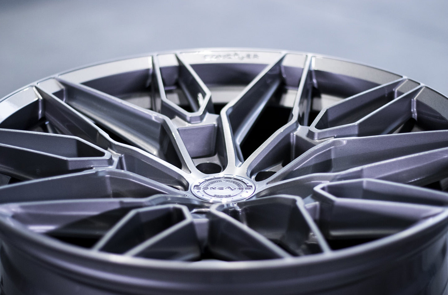 Concaver Wheels | CVR6 | Brushed Titanium