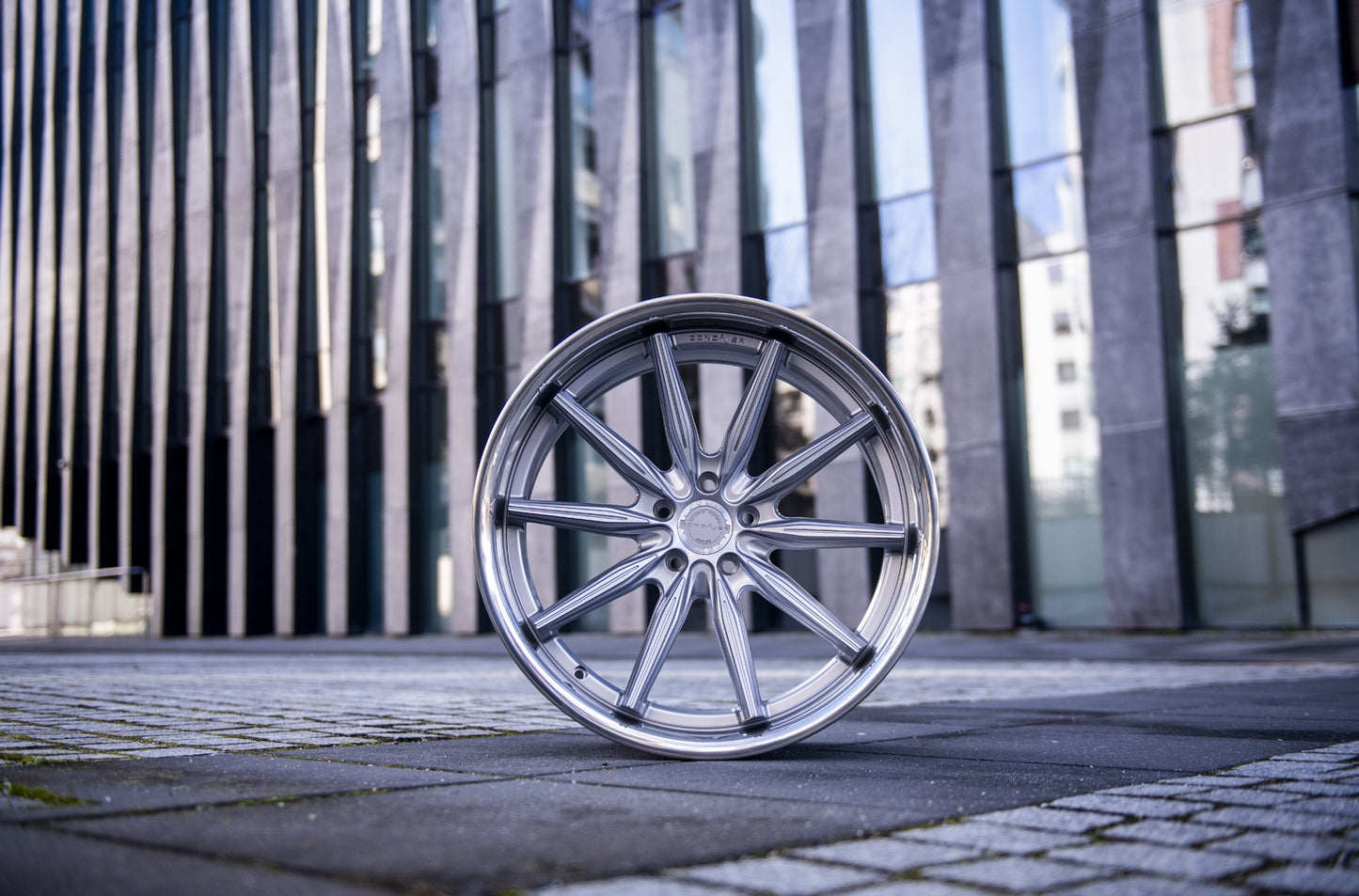Concaver Wheels | CVR8 | Brushed Titanium