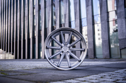 Concaver Wheels | CVR8 | Brushed Titanium