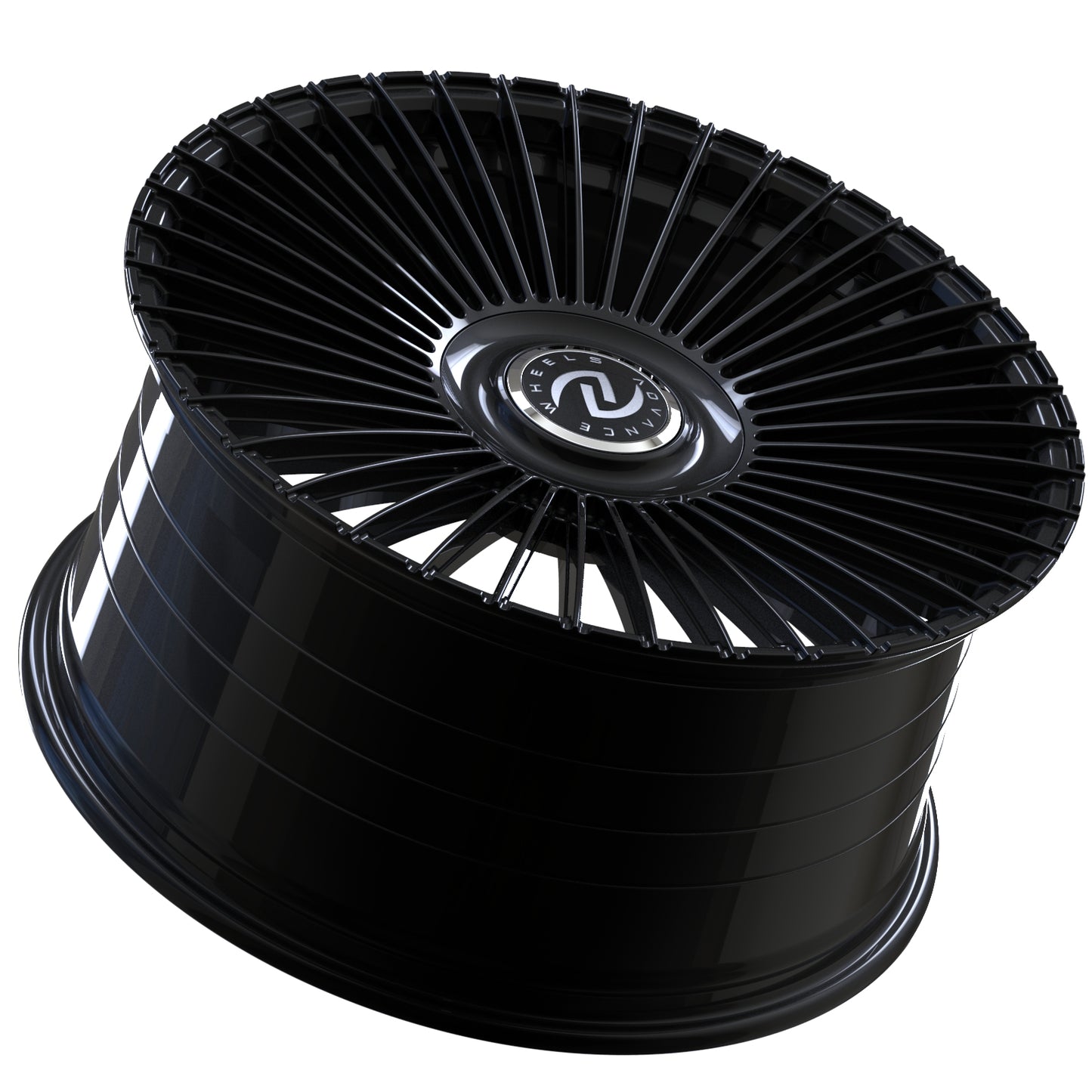 ADVANCE AV5.0 | 21x9 ET25 5x112 | HIGHGLOSS BLACK