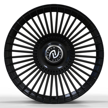 ADVANCE AV5.0 | 21x9 ET25 5x112 | HIGHGLOSS BLACK