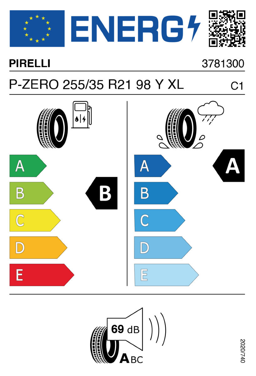 Pirelli P ZERO™ PZ4 | 255/35 R21 (98Y) XL - (MO-S)