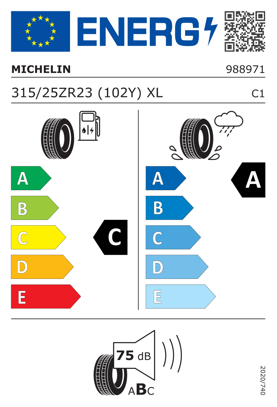 Michelin Pilot Super Sport | 315/25 R23 (102Y) XL