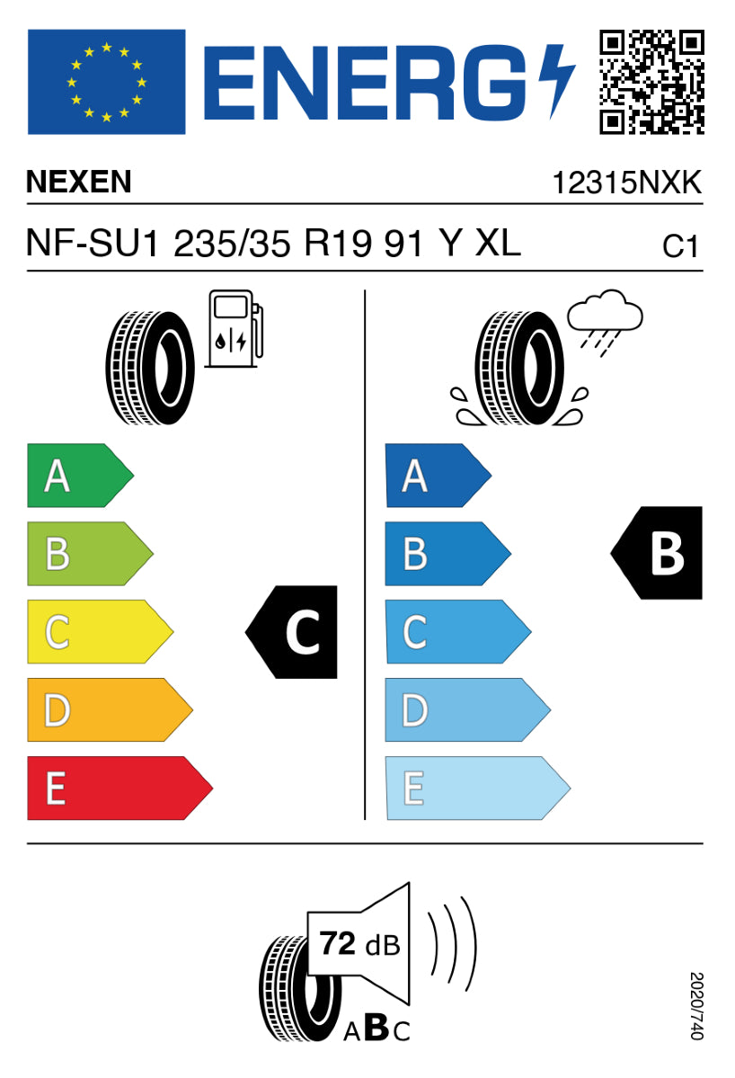 Nexen N'Fera Sport SU2 | 235/35 R19 (91Y) XL